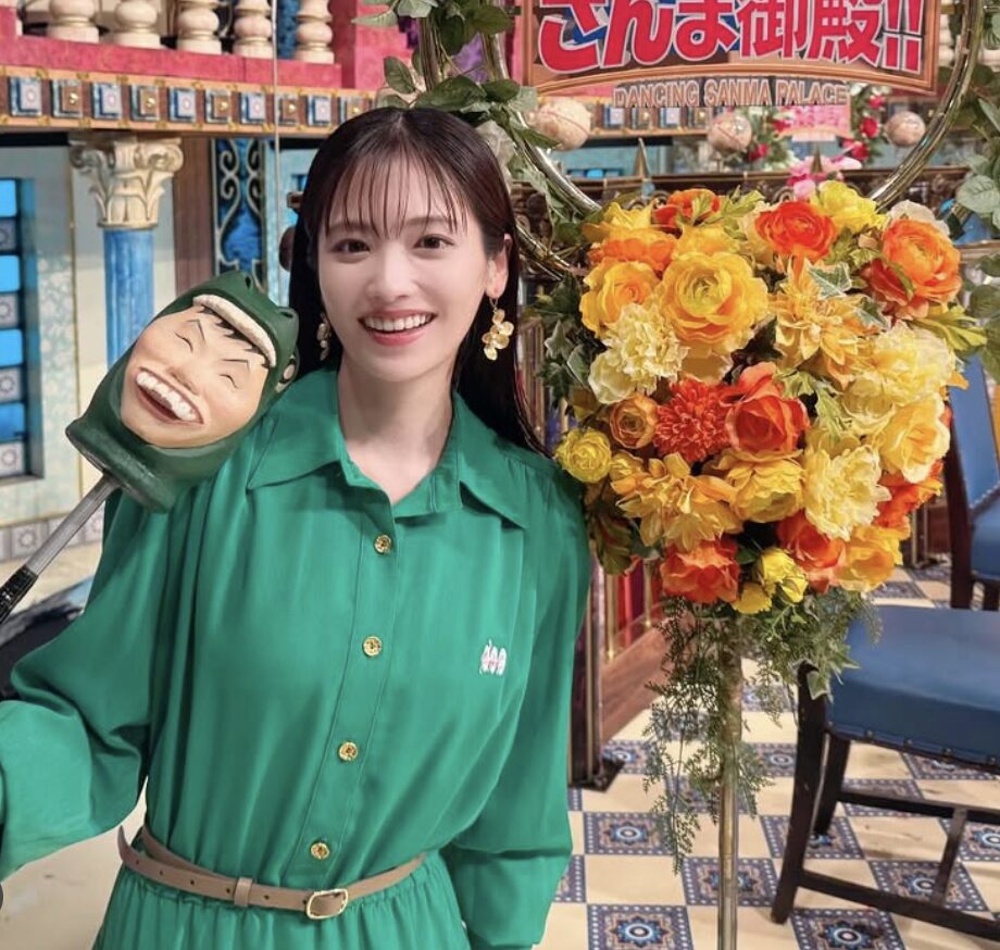 さんま御殿に出演した二宮芽生さんの本人画像